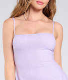 Sparkling Perfection Rhinestone A-Line Mini Dress (TEST)