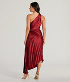 VKD-STRETCH SATIN OTS VNK MIDI + SLIT  (050010244001)