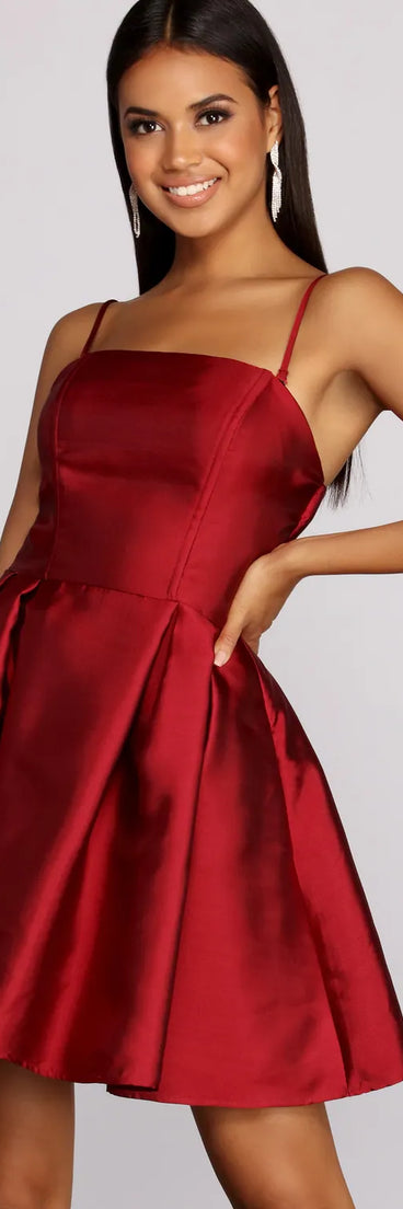 Rebecca Party Pleated Dress (Aftership)