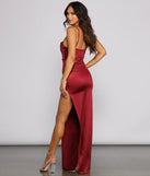 STCH STN SPGSTRP CWL NK LONG SLIM W/SD SLIT (050020505903)