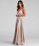 Lizzie Formal Glitter Caged A-Line Dress (TEST-DoNotEdit)