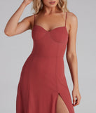 Chic Flowy Chiffon Midi Dress (TEST-DoNotEdit)