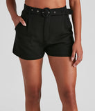 Casual High Waist Linen Shorts (TEST-DoNotEdit)