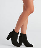 Girl In Love Block Heel Booties (TEST- DoNotEdit)