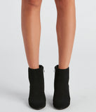 Girl In Love Block Heel Booties (TEST- DoNotEdit)