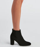 Girl In Love Block Heel Booties (TEST- DoNotEdit)