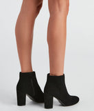 Girl In Love Block Heel Booties (TEST- DoNotEdit)
