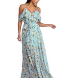 Lola Ruffle Chiffon Dress