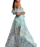 Lola Ruffle Chiffon Dress