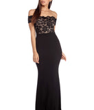 Lola Off The Shoulder Lace Dress