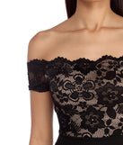 Lola Off The Shoulder Lace Dress