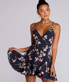 Vestido skater de flores Plant One On