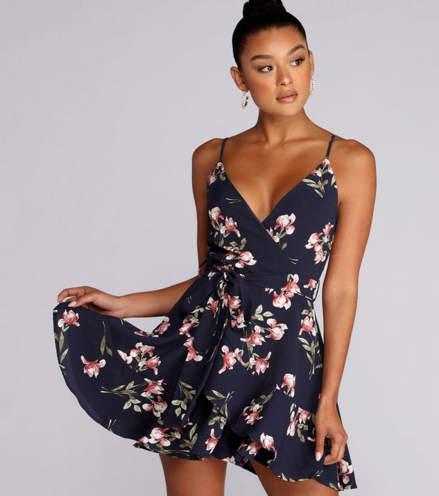 Vestido skater de flores Plant One On
