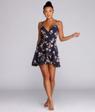 Vestido skater de flores Plant One On