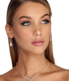 Teardrop Rhinestone Set