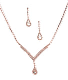 Teardrop Rhinestone Set