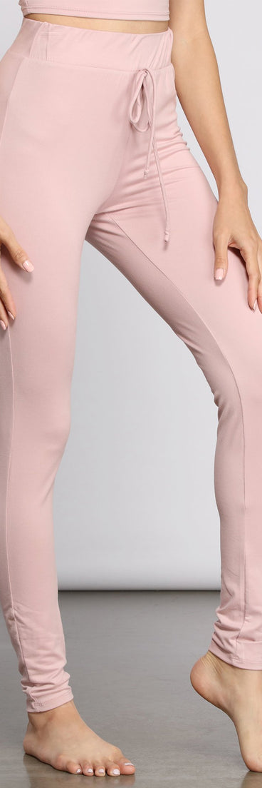 Simple And Sweet Pajama Leggings