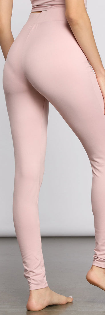 Simple And Sweet Pajama Leggings