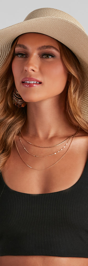 STRAW FLOPPY W /BLK BAND (073020498014)