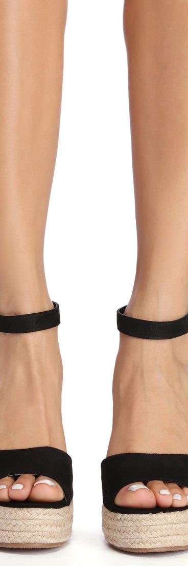 Cuñas de alpargata Step Up